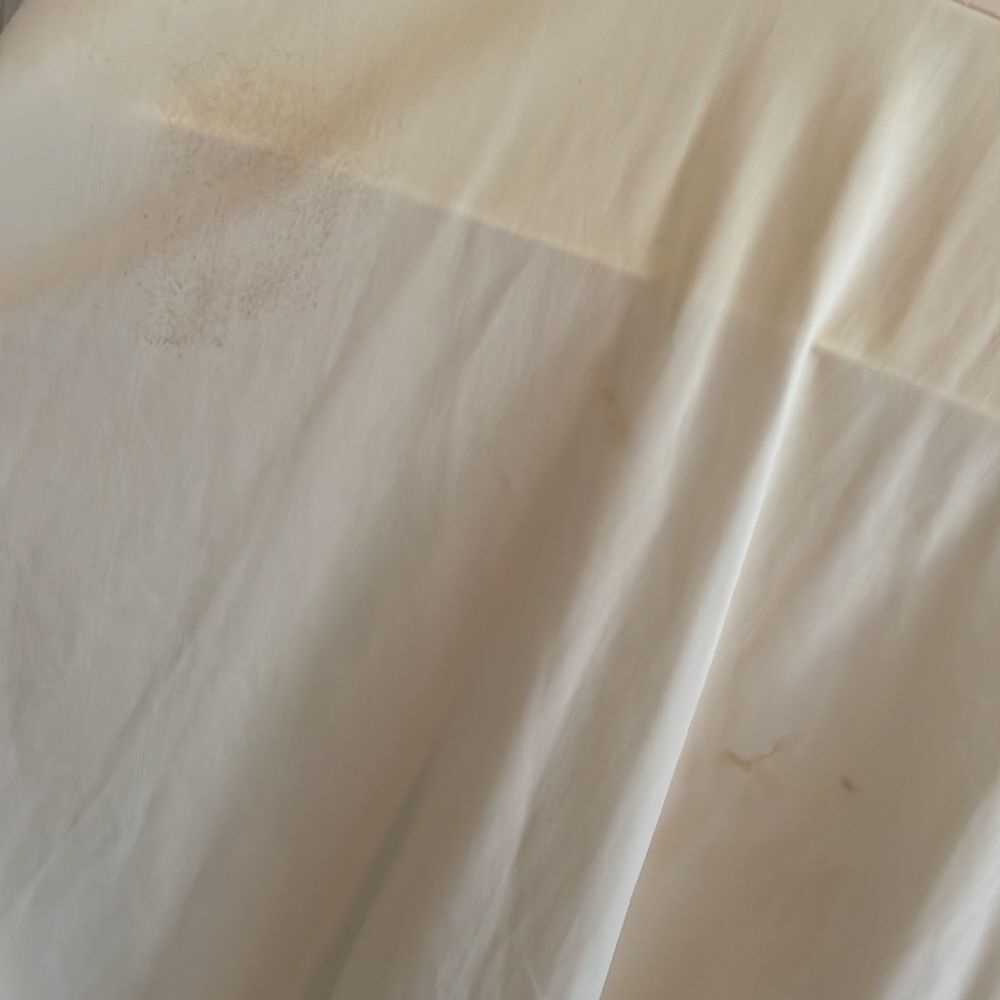Vtg 50s/60s Charmode cream colored full slip with lace details - Picture 12 of 13